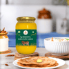 AADISATTVA ORGANICS A2 Gir Cow Ghee | Bilona Method | Made from Curd | Grass-Fed | Pure Desi Ghee | Chemical-Free | Rich Aroma & Granular Texture | 500ml