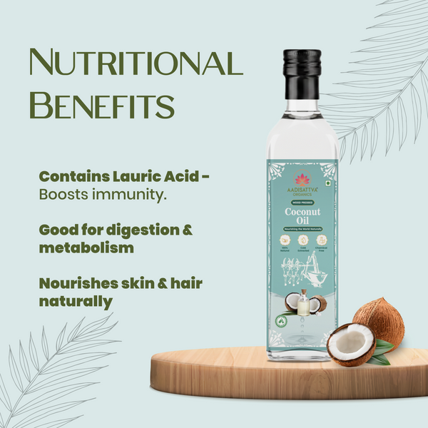 Wood Pressed Coconut Oil